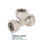 Tee para PEALPE, 1/2', FOSET 3