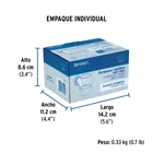 Portavaso cepillero con vaso de vidrio, cromo, FOSET AQUA 4