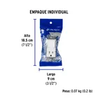 Interruptor-contacto, 2 polos + tierra, Classic, VOLTECK 5