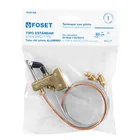 Termopar con piloto, tubo de aluminio, 60 cm, FOSET 3