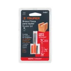 Broca para router, recta 2 filos, 5/8', TRUPER 4