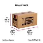 Guardapolvo con funda 95 cm, gris, HERMEX 8