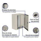 Gabinete metálico, 400 x 300 mm, VOLTECK 3