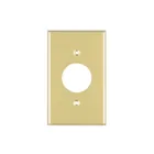 Placa para contacto redondo, de aluminio, línea Standard 1