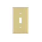 Placa para interruptor vertical, de aluminio, línea Standard 1
