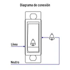 Interruptor para timbre, línea Económica, VOLTECK 4