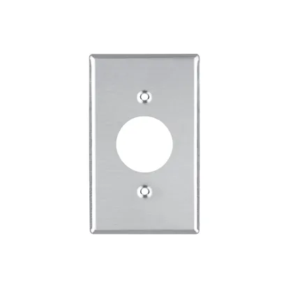 Placa de Acero Inoxidable para contacto sencillo, Standard