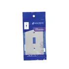 Placa de Acero Inox. para interruptor vertical, Standard 3