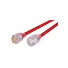 Extensión reforzada aterrizada 10 m 3x12 AWG, VOLTECK 1
