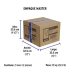 Extensión reforzada aterrizada 20 m 3x12 AWG, VOLTECK 7