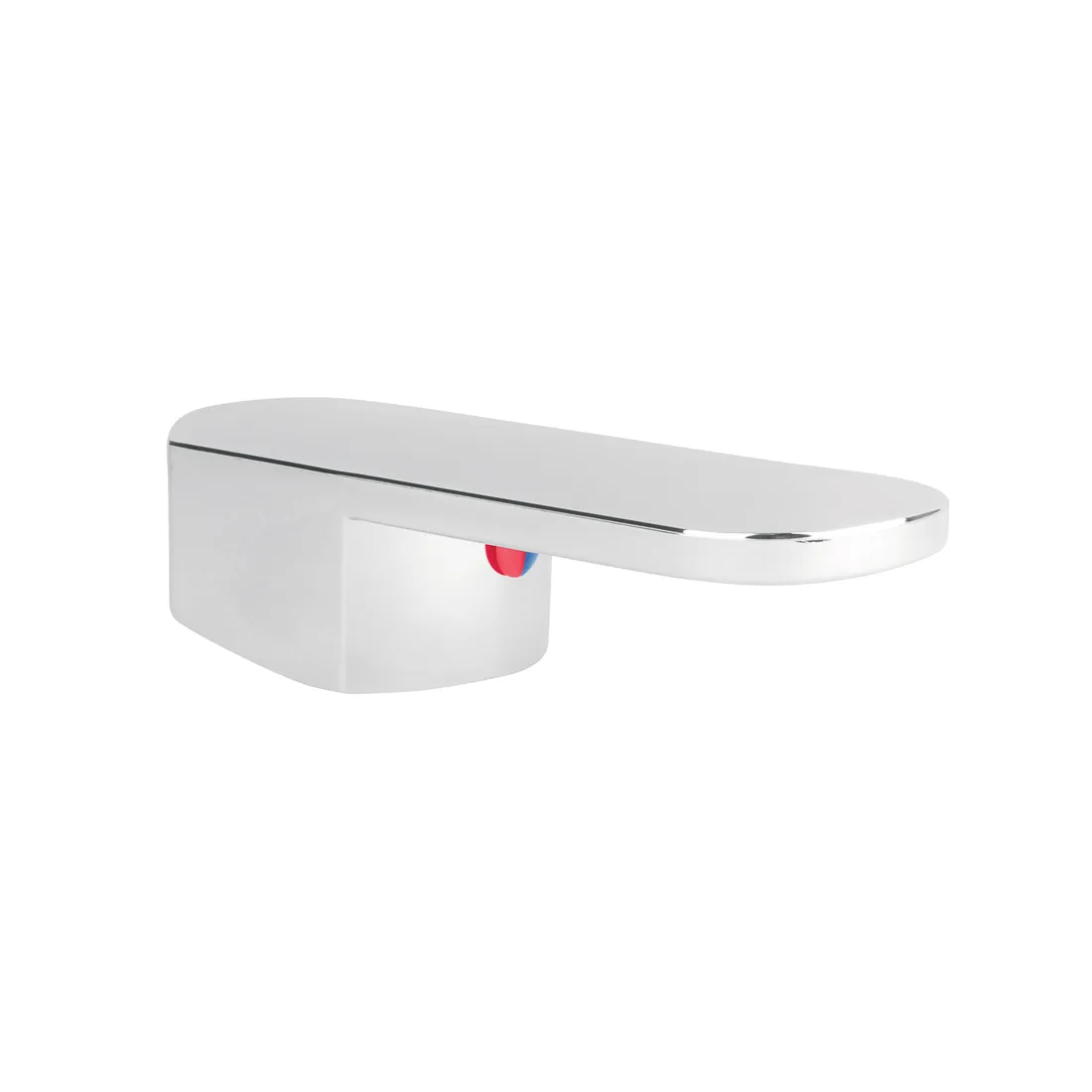 Maneral plano para monomando de lavabo, cromo, BASIC