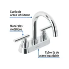 Mezcladora p/lavabo, bar, manerales palanca, cromo, TÚBIG 2