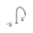 Mezcladora p/lavabo,taladros separados,palanca, satín, TÚBIG 1