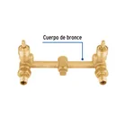 Mezcladora empotrar, 1/4 vuelta, sin manerales, FOSET 2