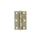 Bisagra rectangular 3 x 2', latón antiguo, HERMEX 1