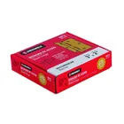 Bisagra rectangular 3 x 2', latón antiguo, HERMEX 4