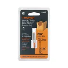 Broca para router, media caña, 1/4', TRUPER 4
