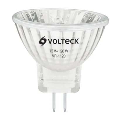 Lámpara de halógeno 20 W tipo MR11 en caja, VOLTECK
