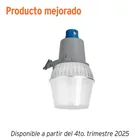 Luminario suburbano con foco LED 40W 6500K y sensor de luz 1