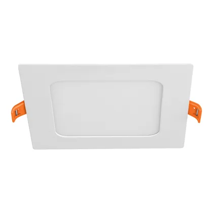Luminario LED plafón 6W 3000K ultradelgado cuadrado VOLTECK