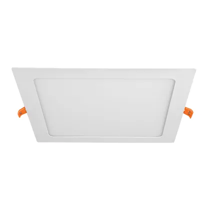 Luminario LED plafón 18W 3000K ultradelgado cuadrado VOLTECK