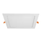 Luminario LED plafón 18W 3000K ultradelgado cuadrado VOLTECK 1