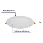 Luminario LED plafón 18W 3000K ultradelgado redondo, VOLTECK 2