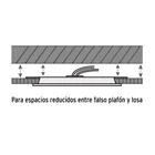 Luminario LED plafón 18W 3000K ultradelgado redondo, VOLTECK 4