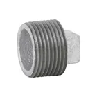 Tapón macho 1' de acero galvanizado, FOSET 1