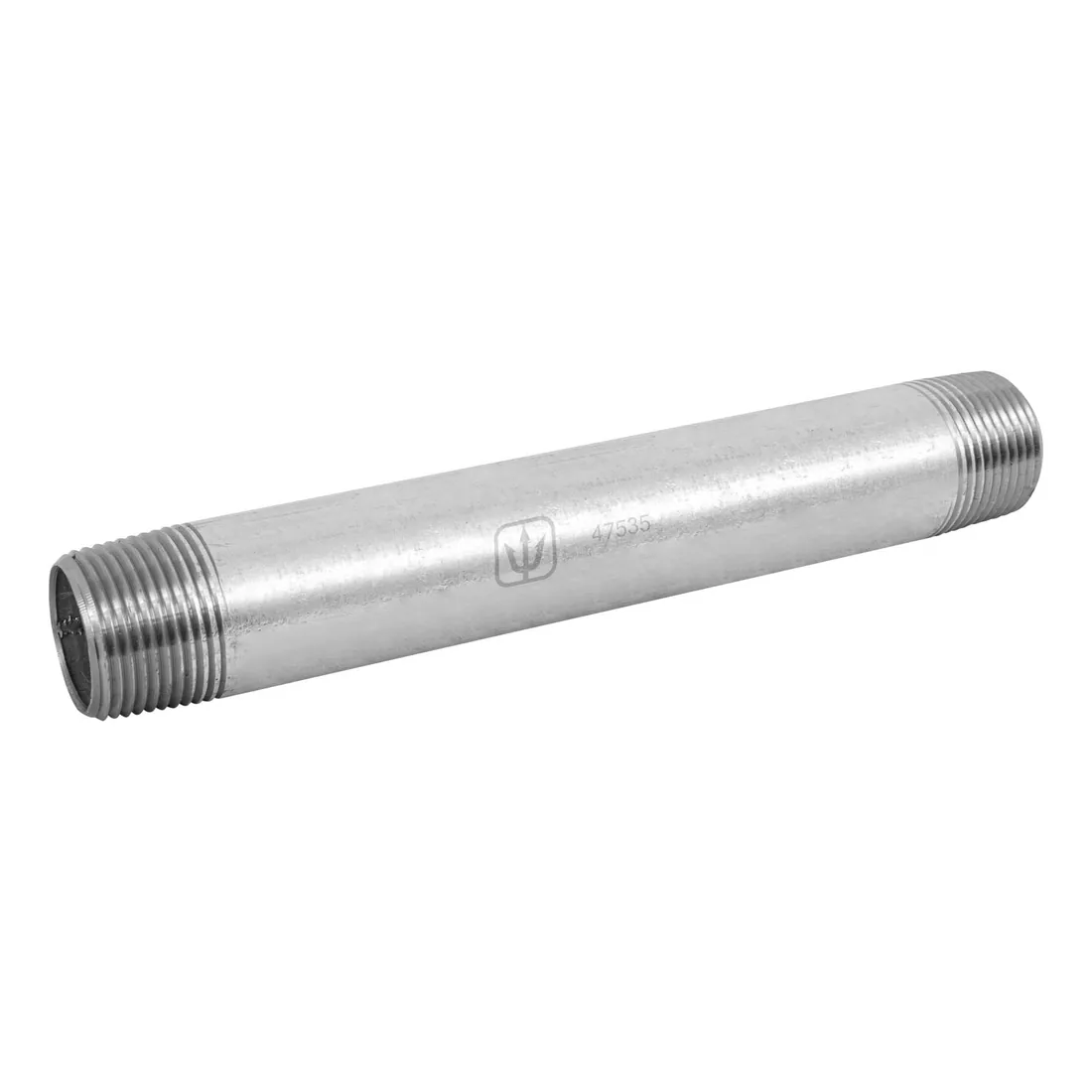 Niple de acero galvanizado 1' x 8', FOSET
