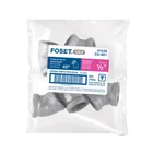 Codo 45° acero galvanizado de 1/2', FOSET 3