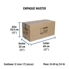 Brazo recto con chapetón para regadera, 30 cm, negro mate 6