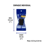 Interruptor para timbre negro de 1.5 módulos, línea Lisboa 5