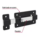 Pasador de barra plana 4', negro, HERMEX 2