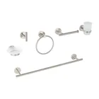 Juego de 6 accesorios para baño acabado satín, FOSET TÚBIG 1