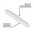 Tubo de repuesto para portarrollo, plástico, BASIC 2