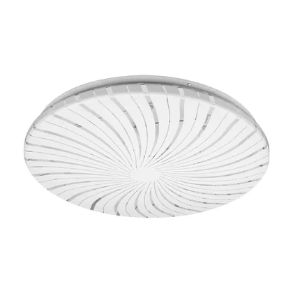 Luminario LED plafón decorativo 18W 3000K, espiral, BASIC