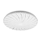 Luminario LED plafón decorativo 18W 3000K, espiral, BASIC 1