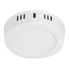 Luminario LED plafón 6W 3000K, redondo, blanco, VOLTECK 1