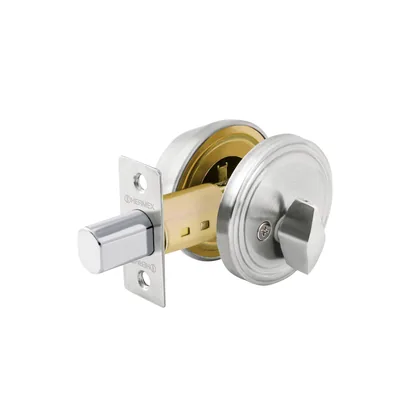 Cerrojo llave-mariposa, cromo mate, llave tradicional, BASIC