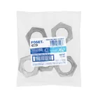 Tuerca de presión 3/4' acero galvanizado, FOSET 2