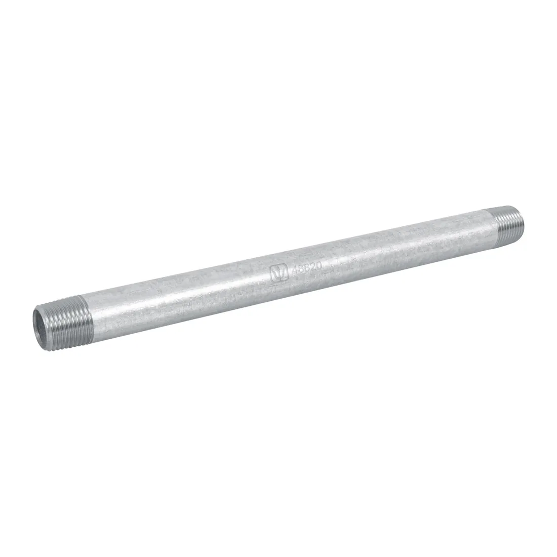 Niple de acero galvanizado 1/2 x 10', FOSET