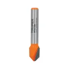 Broca para router, corte en 'V', 3/8', TRUPER 1