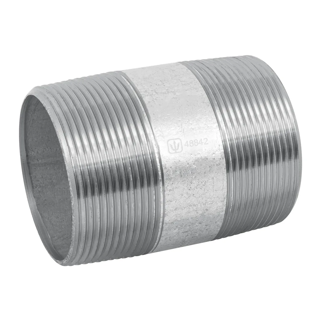 Niple de acero galvanizado 2 x 3', FOSET