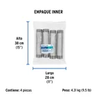 Niple de acero galvanizado 2 x 10', FOSET 4