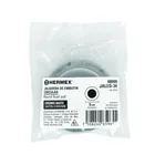 Jaladera de embutir circular No. 4, cromo mate, HERMEX 4