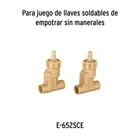 Juego 2 cartuchos cerámicos para llaves de empotrar, FOSET 7