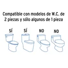 Bidet para WC de 2 piezas, FOSET 6