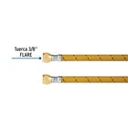 Manguera para gas, vinilo, 3/8' flare, 400 cm, FOSET 3