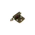 Bolsa 2 bisagras parche de 7 cm, latón antiguo, HERMEX 1